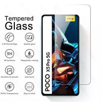 Tempered Glass Clear POCO X6 X5 PRO 5G Anti Gores Kaca