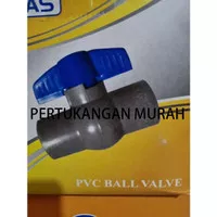 BALLVALVE Ball Valve PVC Plastik Stopkran Stop Kran 2  Inch TEXAS