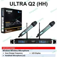 MIC WIRELESS WISDOM Q2 MICROPHONE WISDOM Q2