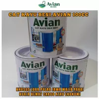 Cat Minyak Avian 100cc /Cat Besi/ Cat Kayu/ Cat Avian High Gloss Ename