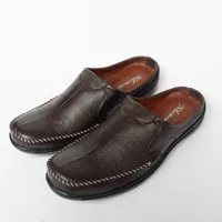 sepatu sandal pria kulit asli/bustong kulit asli Cibaduyut