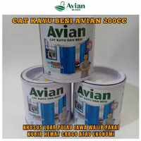 Cat Besi Avian 200cc/Cat Kayu/ Cat Minyak/ Cat Avian High Gloss enamel