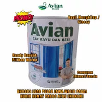 Cat Kayu & Besi Avian 0,9 Lt/ Cat Minyak/ Cat Avian High Gloss Enamel