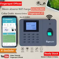 Fingerspot Revo W 202 BNC - Mesin Absensi Sidik Jari Fingerprint WiFi