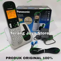 Pesawat Telepon Wireless Panasonic KX-TGC210 Wireless KX-TGC210 (Hitam