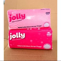 Tisu Wajah JOLLY 200 Sheets 2 ply - Facial Tissue