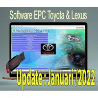 Electronic Parts Catalog [EPC] TOYOTA terbaru edisi 01/2022