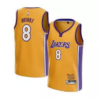 (CUSTOM) Jersey Kobe Bryant LA Lakers MAMBAOUT Swingman Basket NBA
