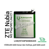 Baterai Rakkipanda for ZTE NUBIA M2 PLAY/M2 LITE/Z11 Double Power