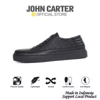 Sepatu Sneakers Formal Kerja Casual Pria John Carter Gio Original