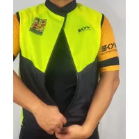 Cycling Vest Sekayuh Kaze - Neon (Bike to Work Windbreaker Gilet)