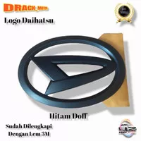 Logo Daihatsu Hitam Doff Original