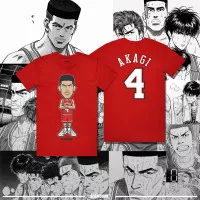 Manga Edition / Takenori Akagi "Shohoku" Big Head T-shirt by SLAMDUNK