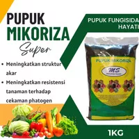 Pupuk Hayati Mikoriza 1 Kg, Pupuk Mikoriza Super Plus Trichoderma