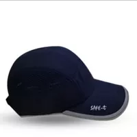 Topi Safety/Pelindung Sport Bump Cap Safe T Reflective Strip