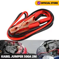 KABEL JUMPER AKI MOBIL 500A CABLE BOOSTER CABLE JUMPER EMERGENCY 1.8M