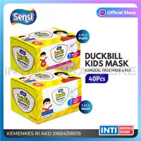 SENSI - Masker Anak Duckbill Earloop 4 Ply 3D Medis | Surgical Mask