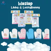 LIBBY Washlap Handuk Cotton Bayi/Baby Putih (All Size)