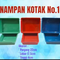 nampan plastik kotak penyimpanan/nampan plastik kotak persegi/nampan