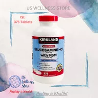 Kirkland Glucosamine HCI 1500 mg with MSM 1500 mg isi 375 Tablets