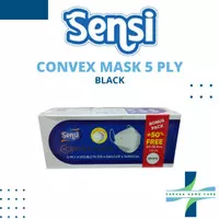 SENSI Convex Mask 5 ply/ masker sensi / facemask / masker wajah / KF94