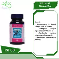 Wellness Squamega isi 30 softgel Squamega 369 Squalene