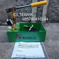 ALAT Tes Tekanan Pipa Air / NANKAI Tes Pump Manual