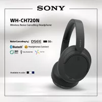 SONY WH-CH720N Black Wireless Noise Cancelling Headphone / CH720N