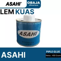 Lem Asahi Kaleng 400 Gram/Lem Kaleng PVC ASAHI/Lem Kuas ASAHI