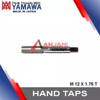 YAMAWA HAND TAP M 12 x 1.75 T mm HANDTAP M12x1.75 12x1.75 M12 TAPER