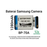 Baterai Kamera Camera Samsung BP70A BP-70A ES65 ES70 ES73 ES80 PL90