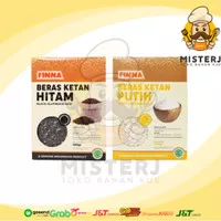 KETAN PUTIH DAN KETAN HITAM 500GR MERK FINNA