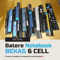 Battery Notebook ASUS DELL Toshiba lenovo Acer hp Fujitsu