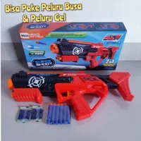 Mainan Tembakan Peluru Busa - Mainan Pistol Peluru Soft Gel