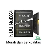 Baterai MCOM for NUU Mobile X4/BX4/NuBX4 4G Lte Double Power 5000mAh