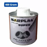Lem isarplast kaleng 400 gram / Lem Pipa PVC