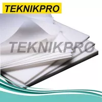 PTFE/Teflon Sheet Lembaran (Teflon Tahan Panas) Tbl 3 mm x 20cm x 20cm