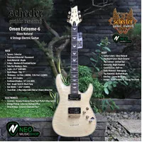 Schecter Omen Extreme 6 Gloss Natural 6 Strings Electric Guitar