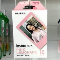 Fujifilm Instax Mini Paper 10 Sheet Pink Lemonade - Refil Isi Kertas F