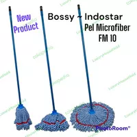 Pel Lantai Microfiber Indostar, magic mop,alat pel putar microfiber