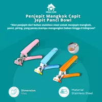 ALAT PENJEPIT PANCI MANGKOK PANAS PENJEPIT MAKANAN PANAS