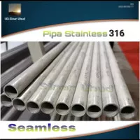 Pipa Seamless Stainless 316 8 Inch Sch 10 Panjang 30cm