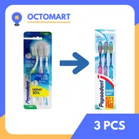 PEPSODENT Sikat Gigi Soft Double Care Clean Isi 3 Pcs