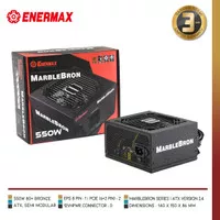 ENERMAX MARBLEBRON 550W | PSU 550W 80+ Bronze Semi Modular EMB550AWT