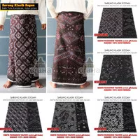 Sarung Batik Tulis Kombinasi Bakaran Wanita Pria Dewasa Klasik Sogan