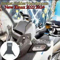 Breket holder HP New Yamaha Xmax Connected 2023 2024 breket Hp gps