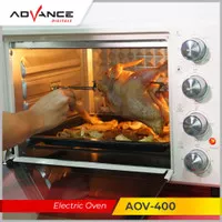 Oven Listrik 33L Rotisserie berputar set 360°-bisa bakar ayam low watt