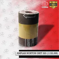 Amplas NORTON 320 11 Cm x 2.6 Meter Kertas Gosok - Kertas Poles - Ampl