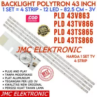 BACKLIGHT TV LED POLYTRON 43 INC PLD43V863 PLD43TV866 PLD43TS865