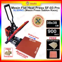 Mesin Press Kaos Sablon Digital Flat SF-01 38 X 38 Cm
